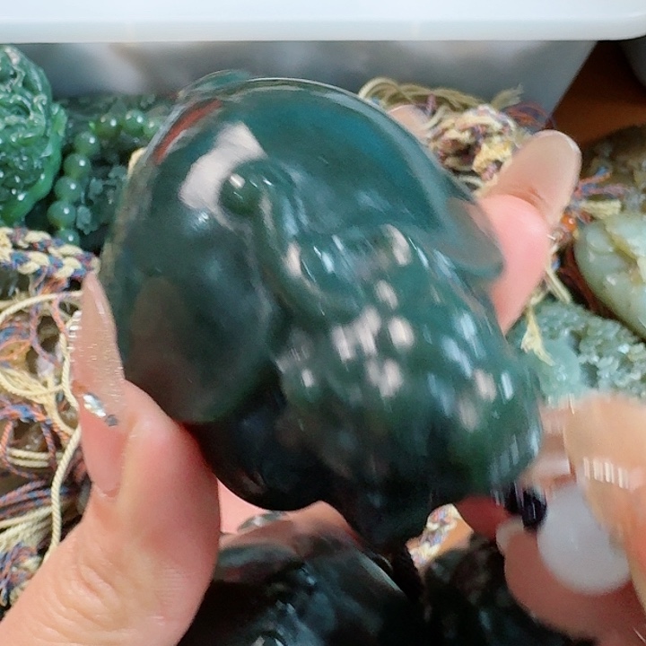 和田玉把件未镶嵌