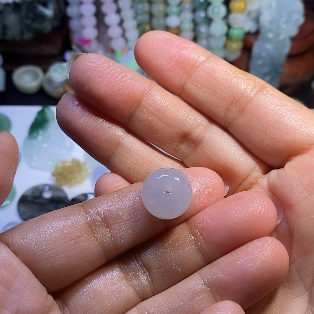 定制翡翠未镶嵌肥扣