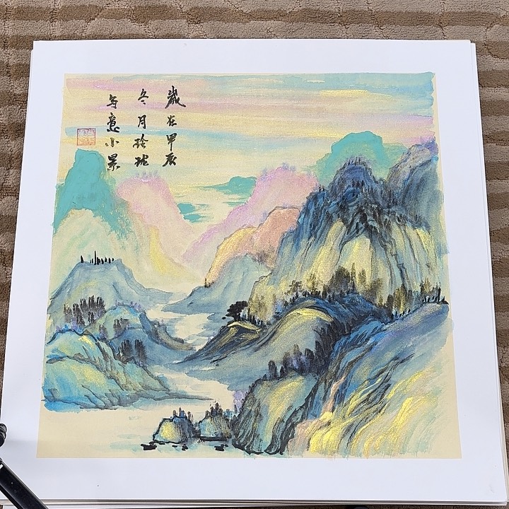 国画花鸟等多种形式进行50.50