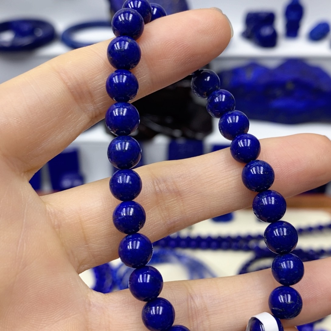 青金石手链未镶嵌