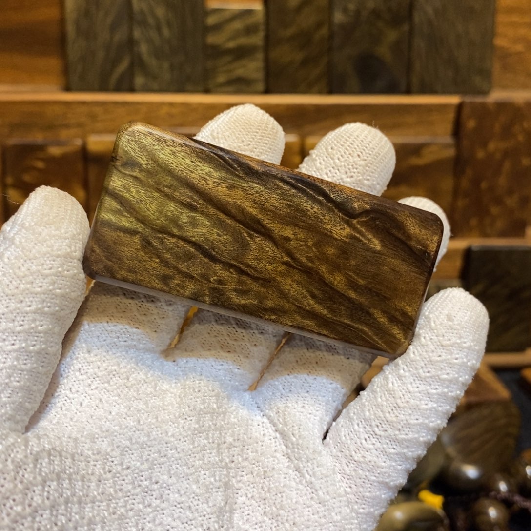 阴沉木阴沉金丝楠木无事牌