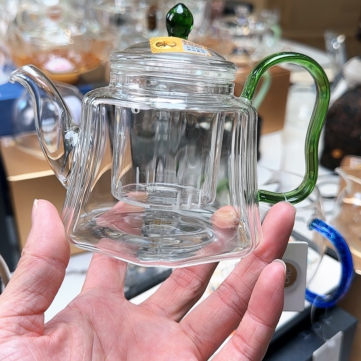 禾器湖绿色锦瑞壶