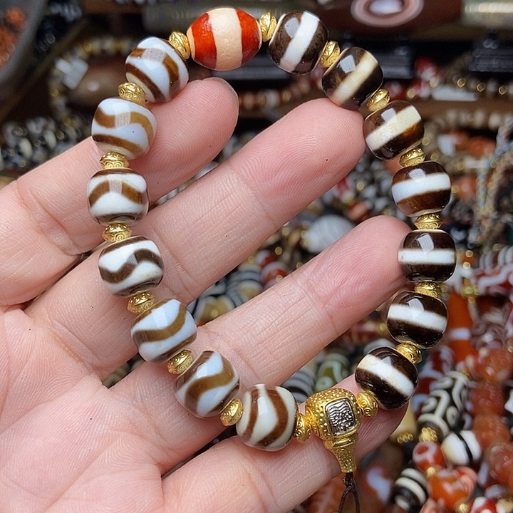 玛瑙/玉髓未镶嵌手链