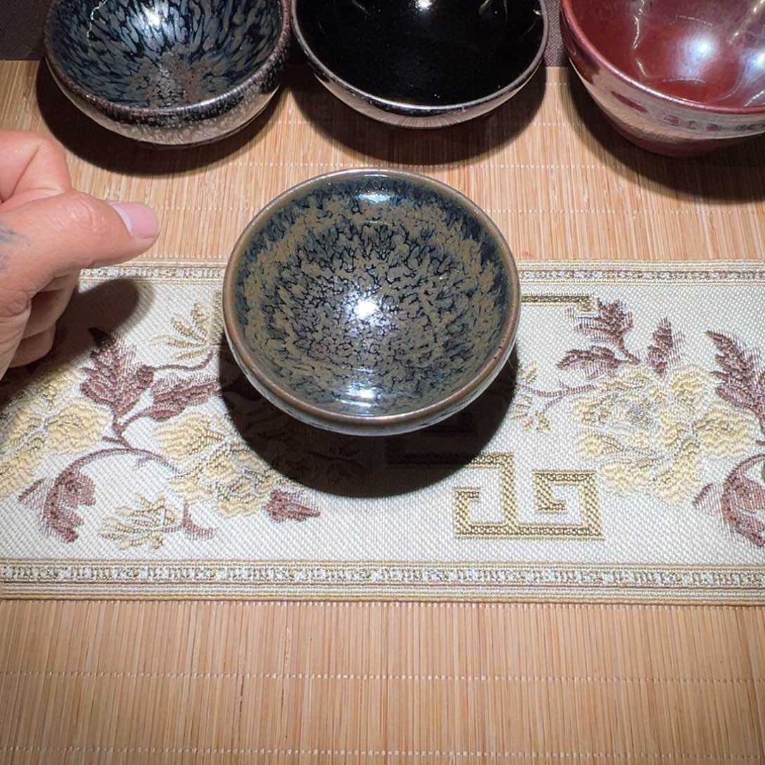 茶盏老木头柴烧建盏精选3