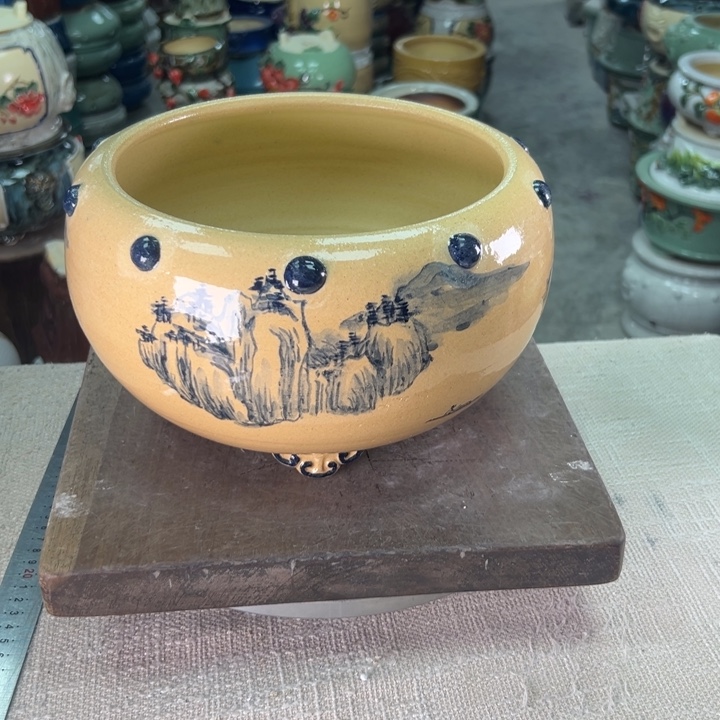 泳坤堂石湾盆陶瓷