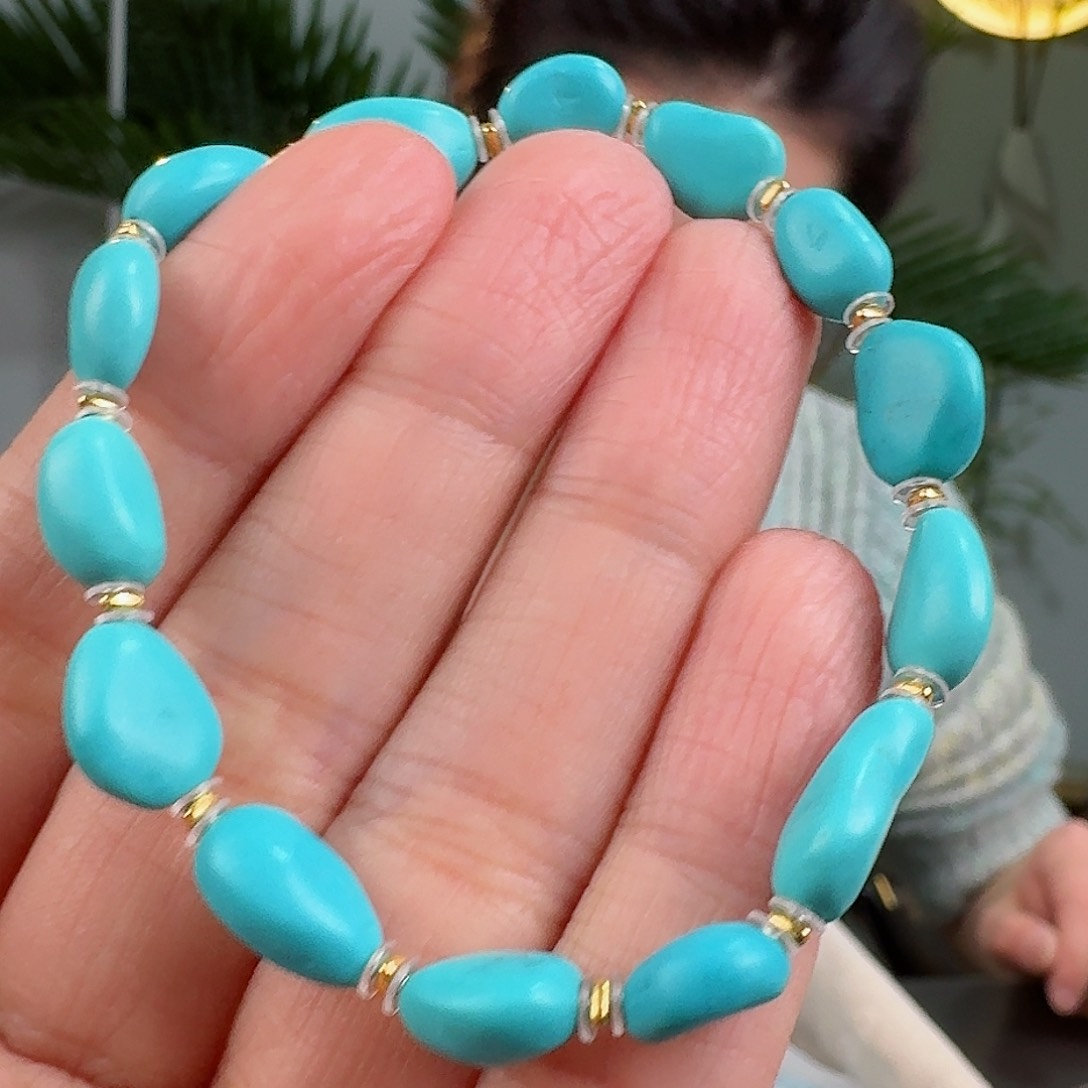 绿松石珠宝奇石未镶嵌