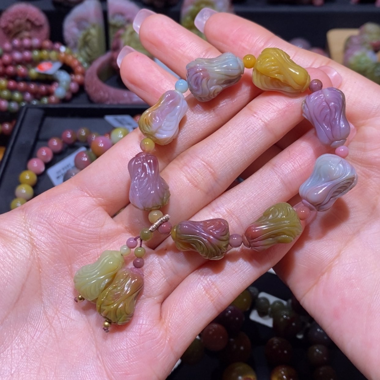 【闪购商品】玛瑙/玉髓手串未镶嵌盐源玛瑙