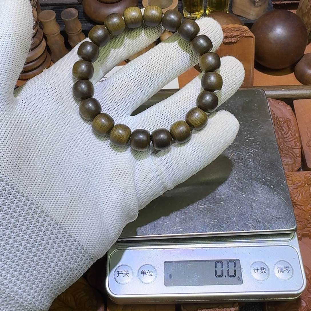 檀香木老山檀阴沉10.11×20颗