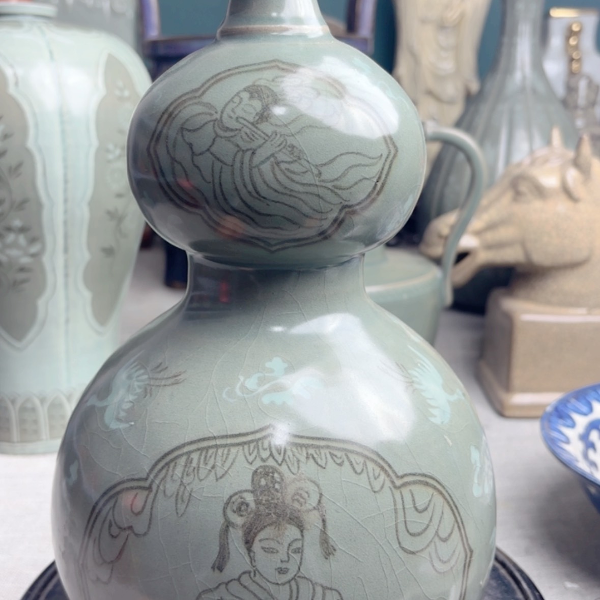 【闪购商品】瓷器摆件…………珠*