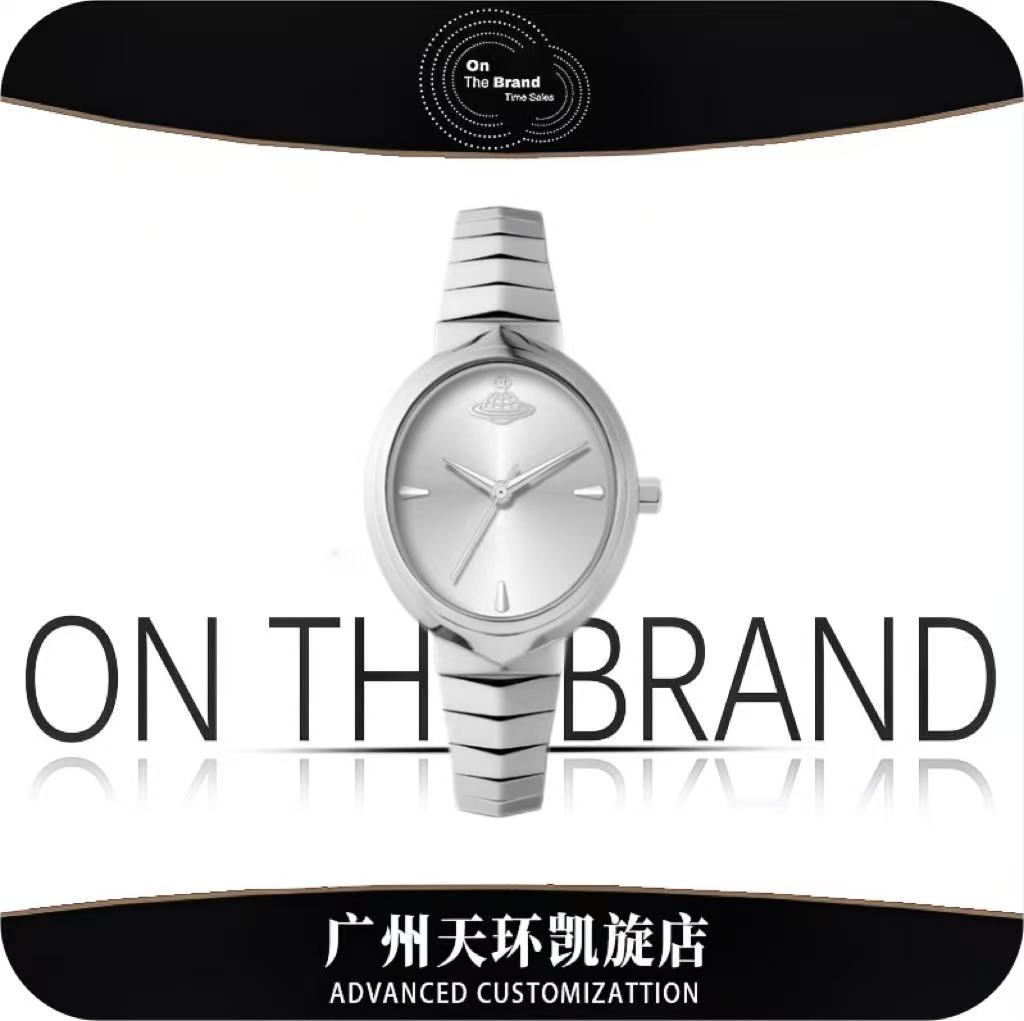 【天环快闪店】全新/未拆封-Crown Kallie经典系列银骨链腕表ck8159