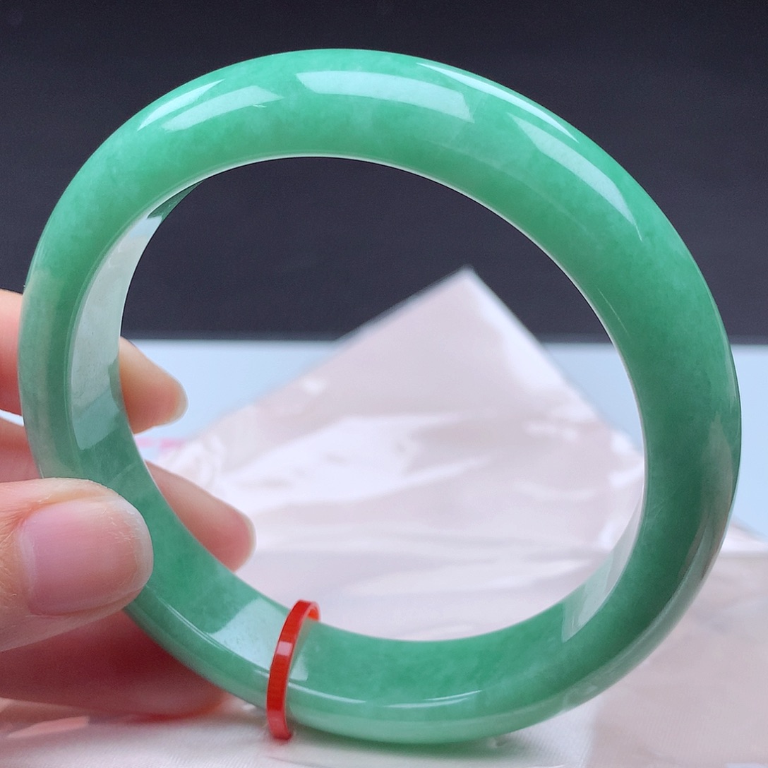 未镶嵌手镯翡翠60-61手镯100428 