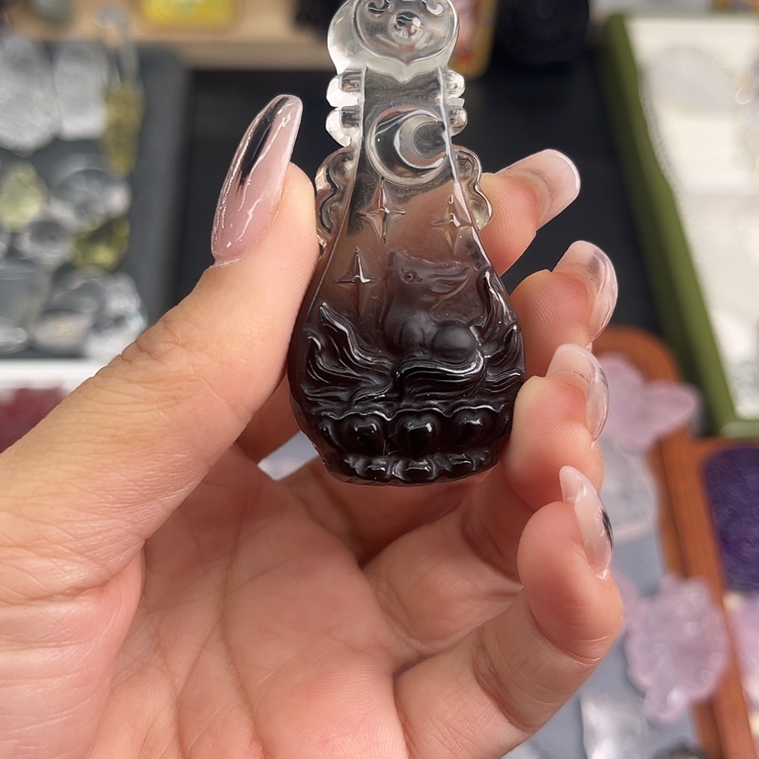 水晶珠宝半成品未镶嵌媛41