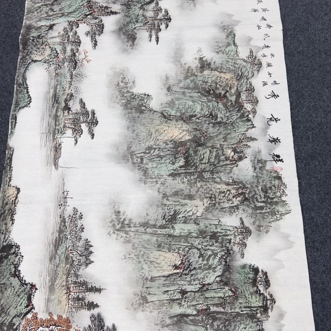 国画国画作品欣赏一下