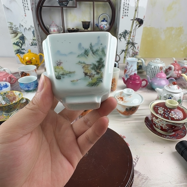 摆件景德镇陶瓷老厂瓷8