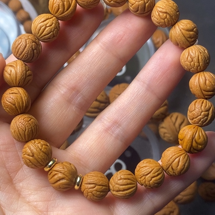 桃核吊坠秦岭野生龙纹桃核11