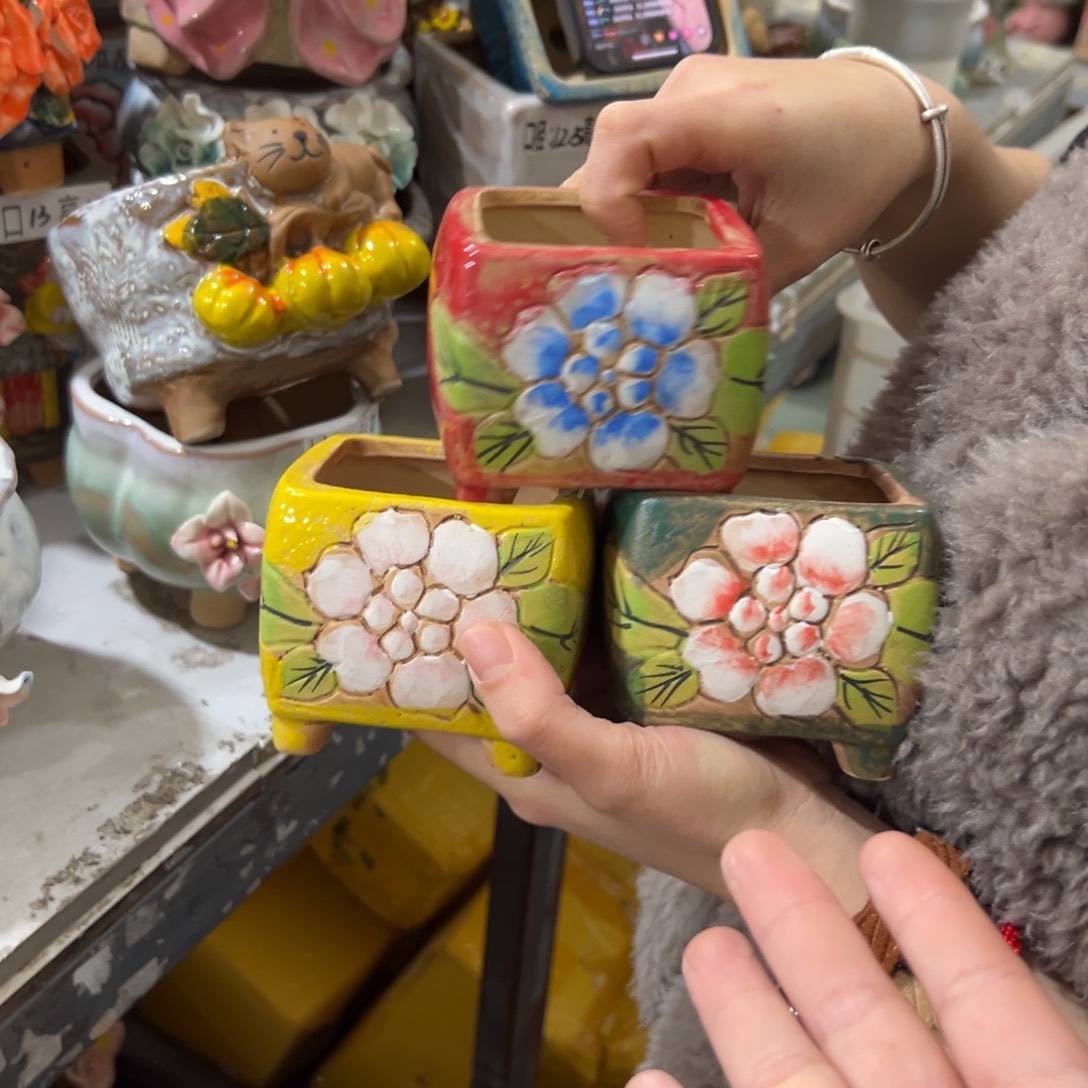 花盆，拍满20发货，退款拉黑