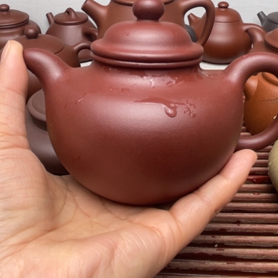 紫砂茶壶浮**心紫砂全手工