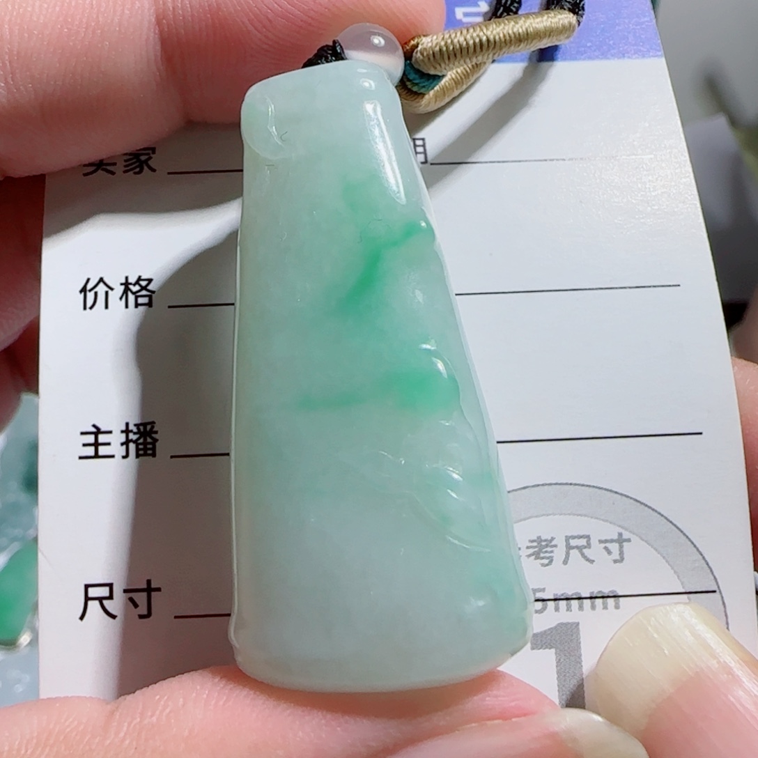 颈饰未镶嵌翡翠竹节