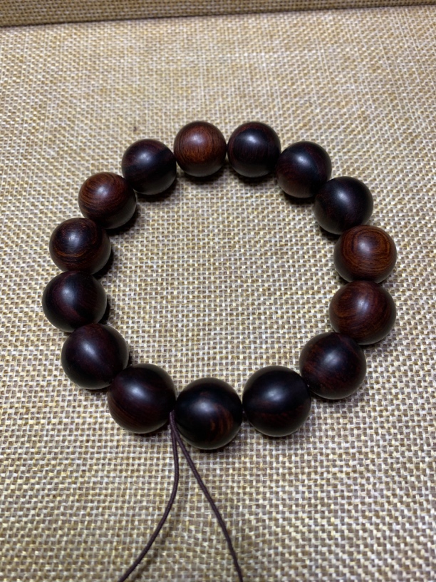 海南黄花梨紫油梨手串