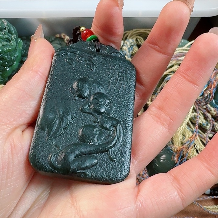 和田玉把件未镶嵌