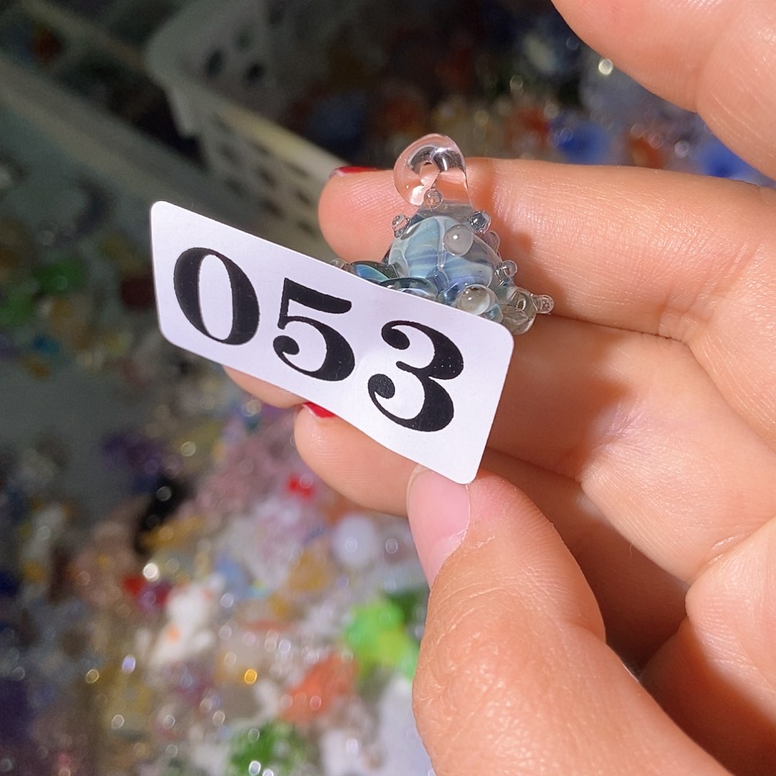 琉璃手工艺品海*053蘑菇