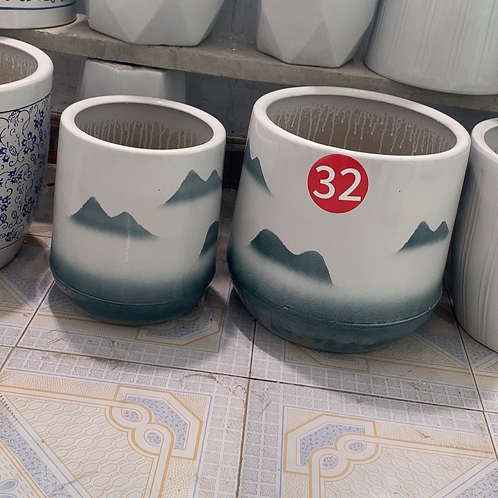 套二山水水滴款大中一套送托盘默认微瑕