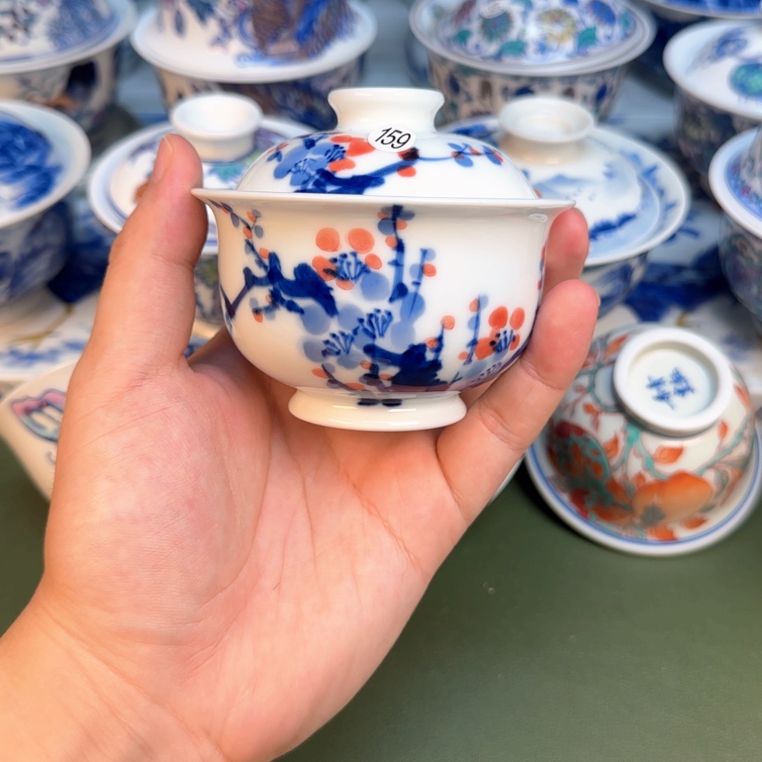 彦祖纯手工手绘茶具159