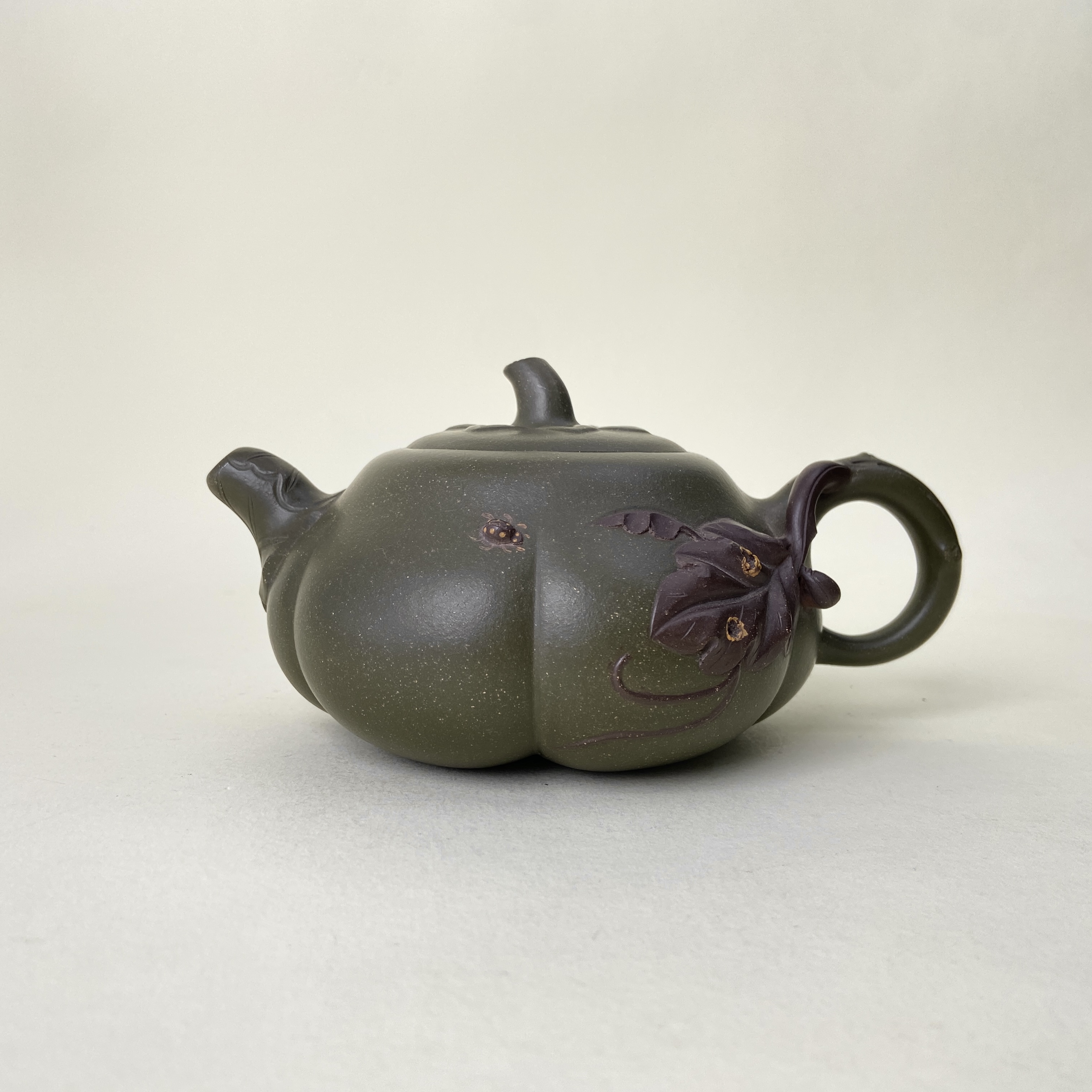宜兴手工紫砂陶 陈学和茶壶GS3634-26