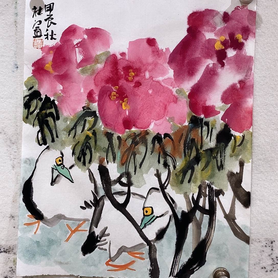 国画杜峰老师作品