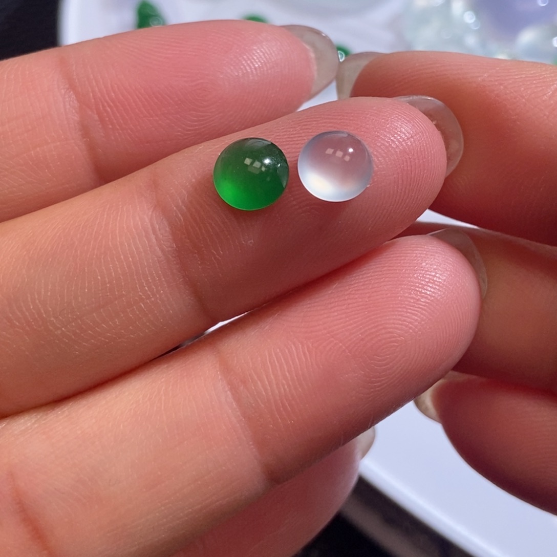 未镶嵌定制翡翠翡翠6.5/3.1