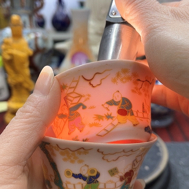 瓷片瓷器摆件摆件摆件