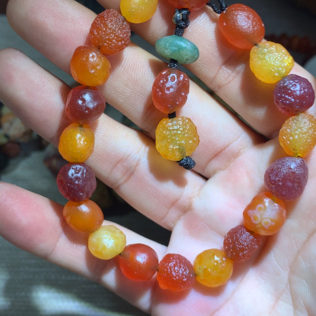 玛瑙/玉髓未镶嵌手链