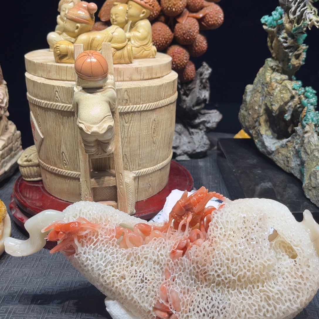 可***人寿山石寿山石雕刻作品欣赏