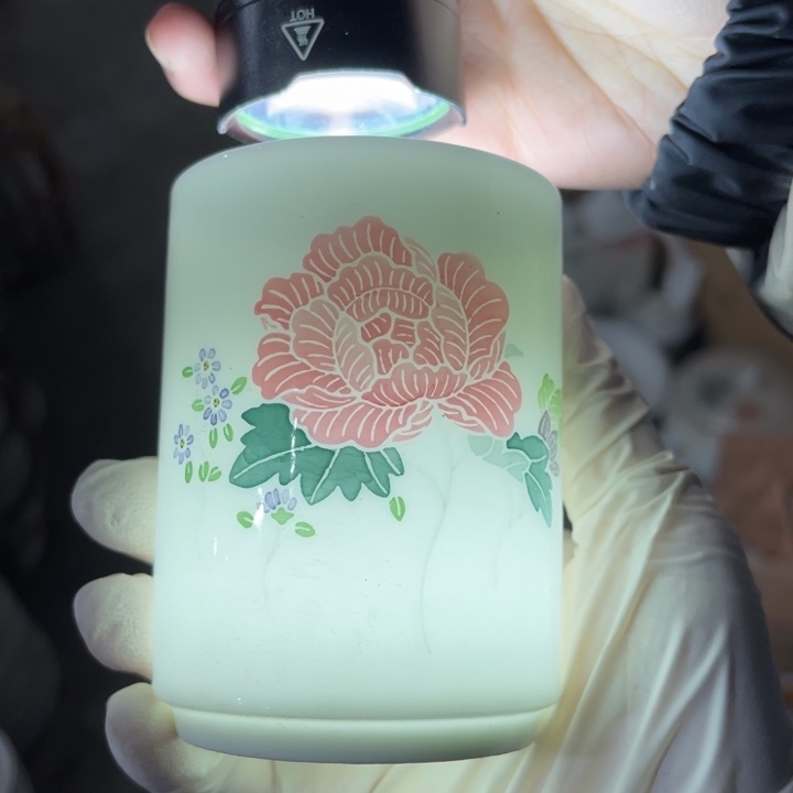 瓷手绘釉下五彩230毫升