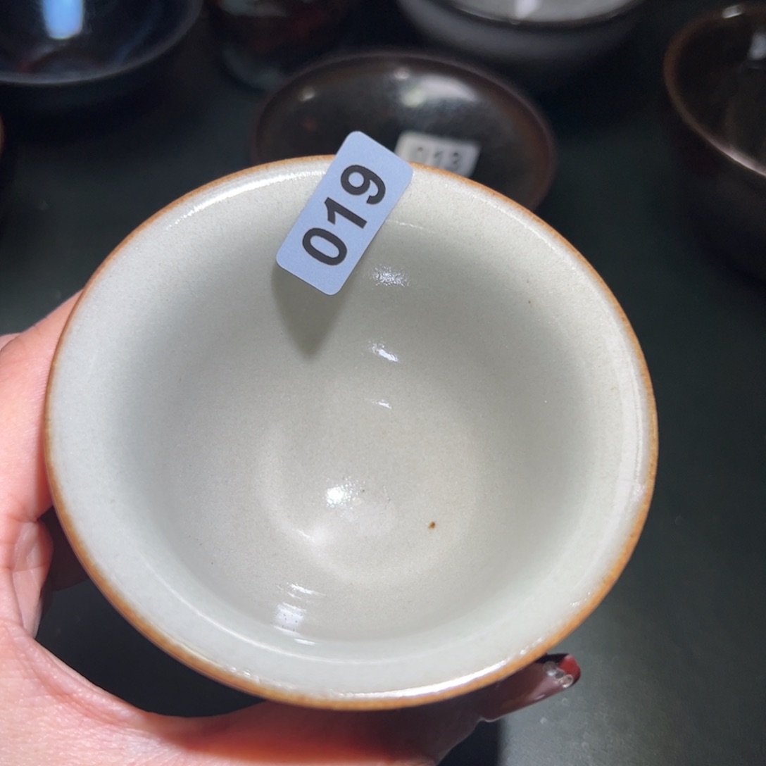 茶盏全手工原矿原釉建盏