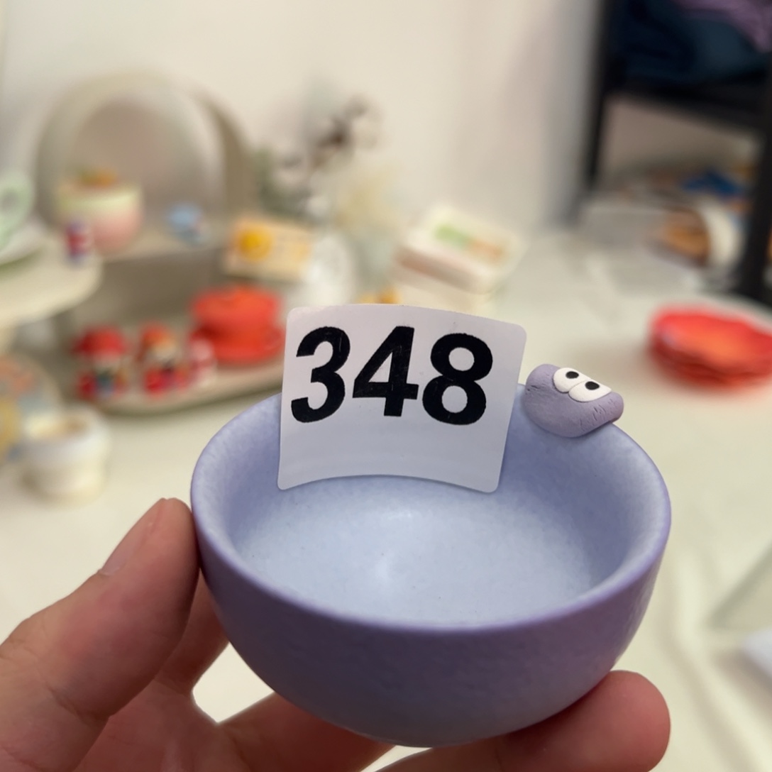 摆件陶暮山紫 罗汉一口杯348