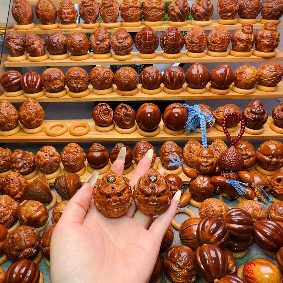 修***藏手串/手链橄榄核大黑天