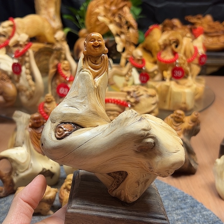 柏木（崖柏）崖柏摆件