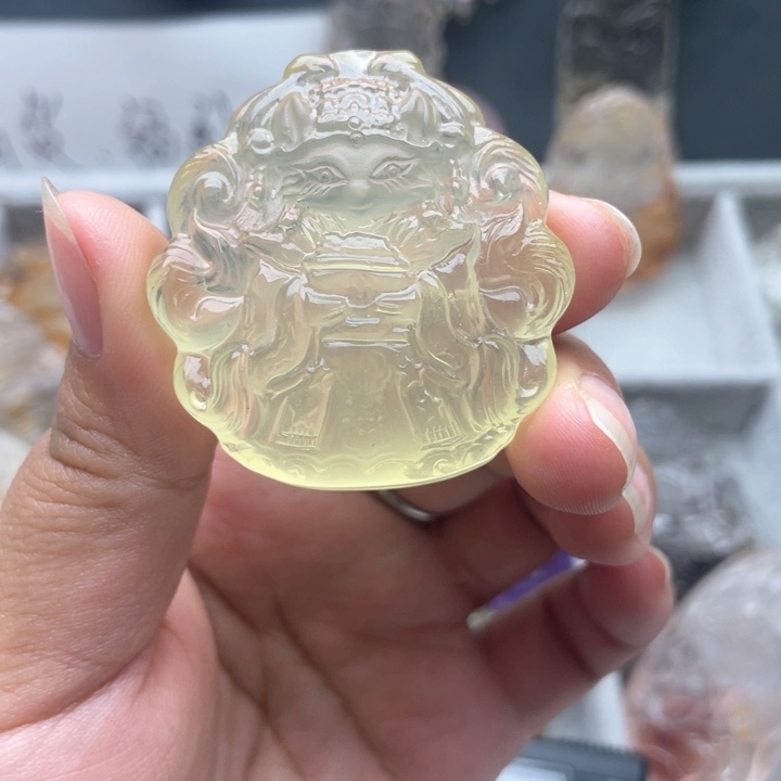 颈饰未镶嵌紫晶     