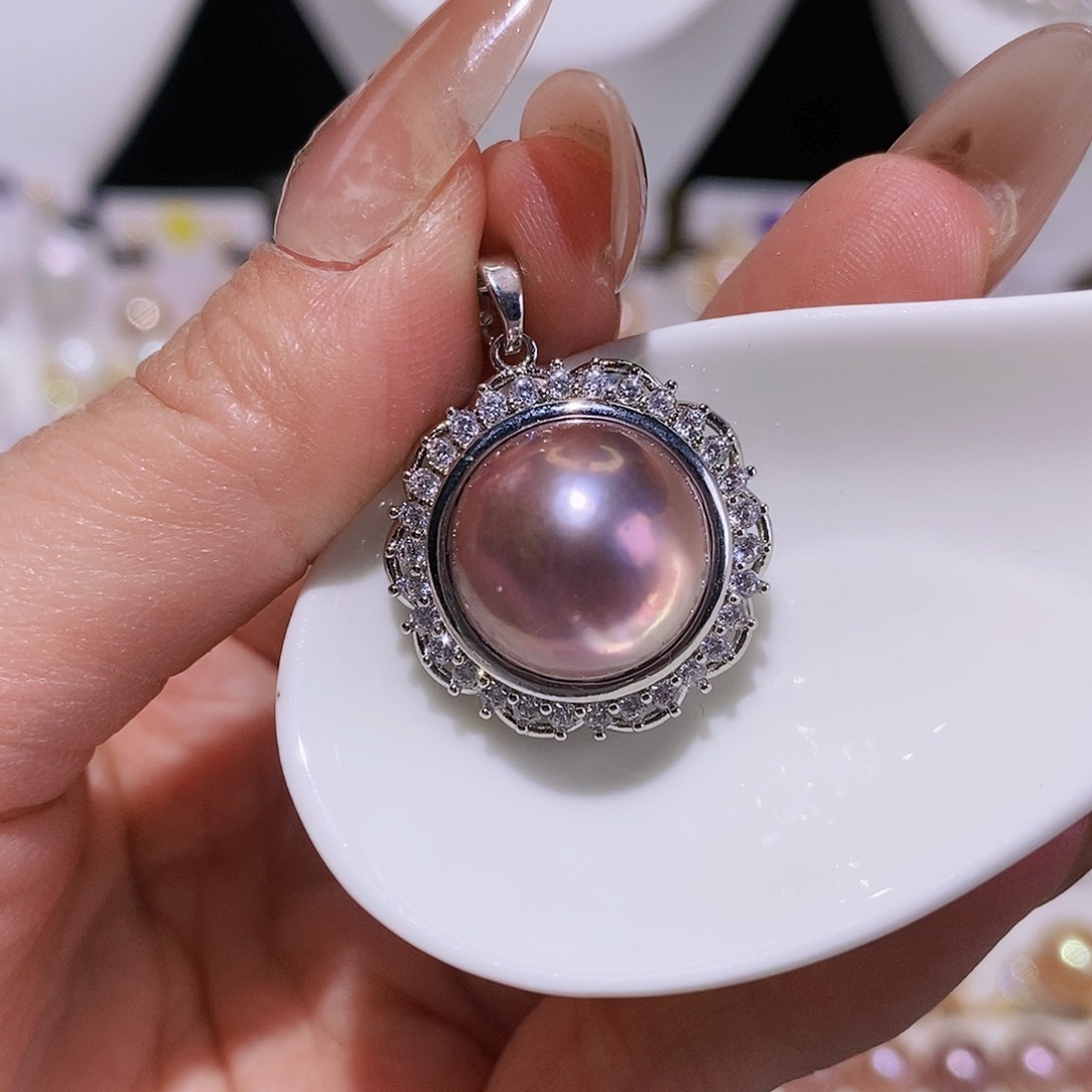 淡水珍珠颈饰合金
