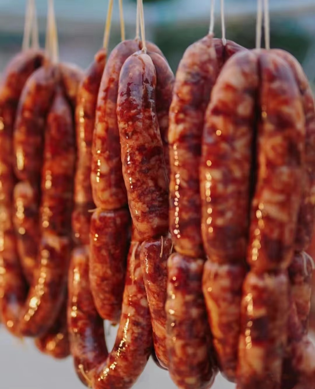 湖南手工纯猪肉柴火香肠 