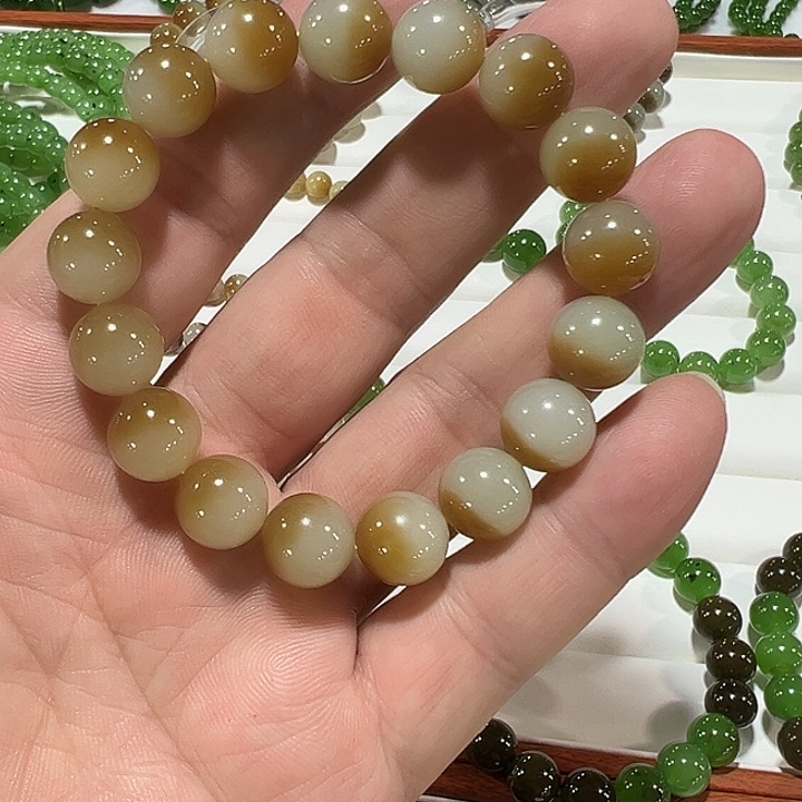 项圈未镶嵌和田玉（糖玉）
