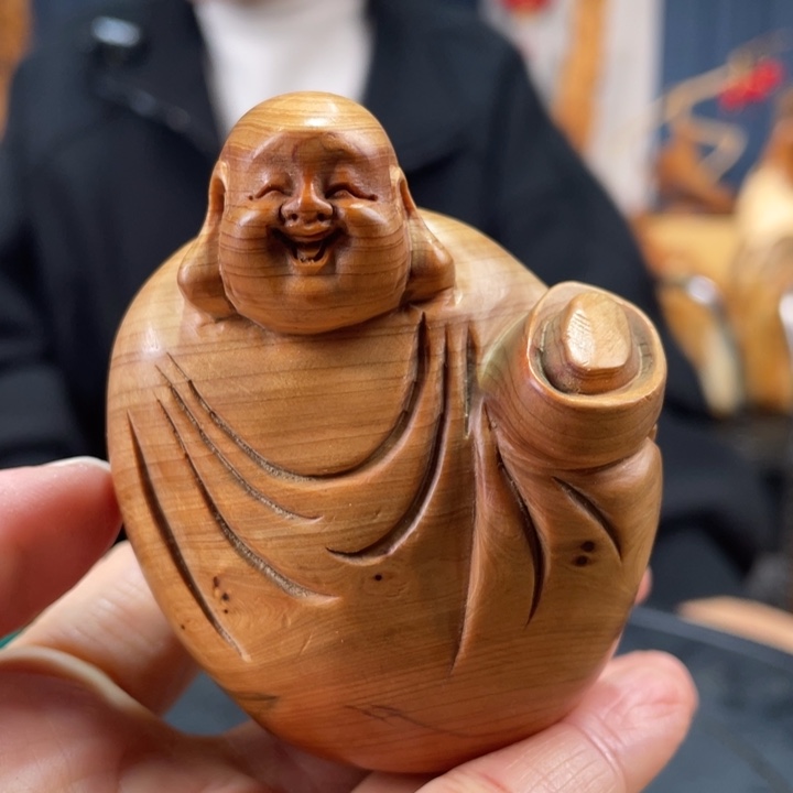 柏木（崖柏）手把件