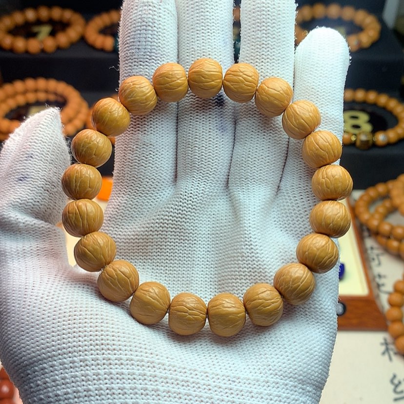 【闪购商品】猴头核桃手串小聚宝盆