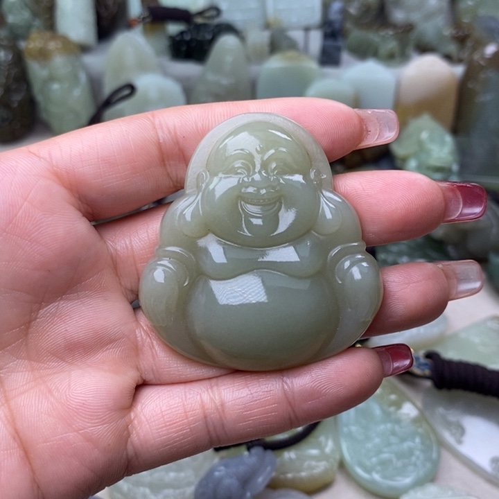 和田玉挂件未镶嵌