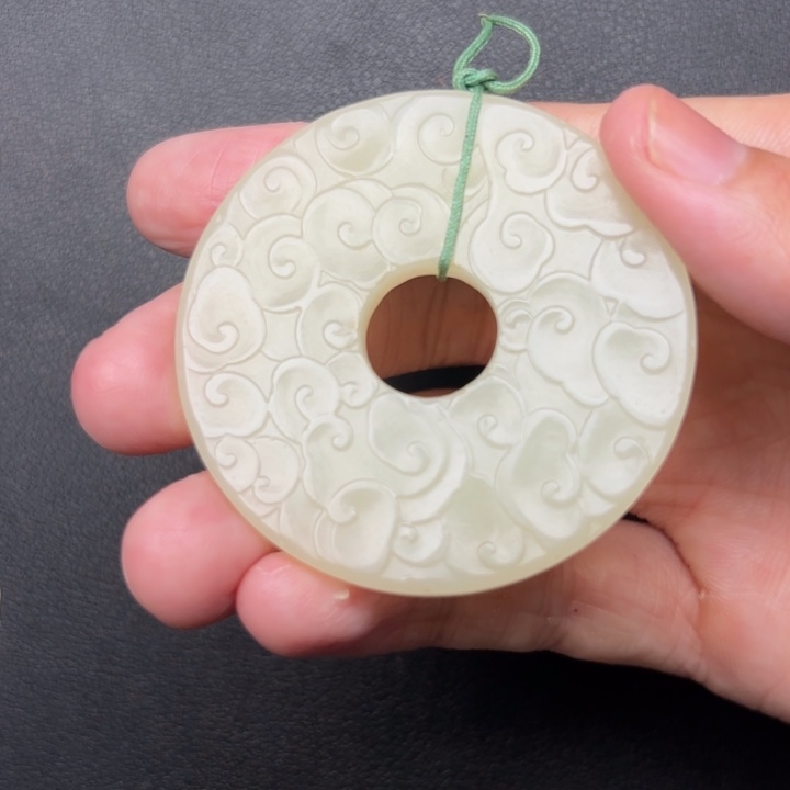 山***3和田玉未镶嵌颈饰