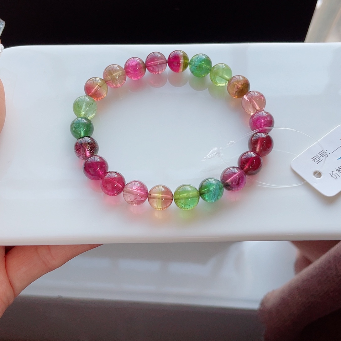 未镶嵌手链碧玺9.3mm