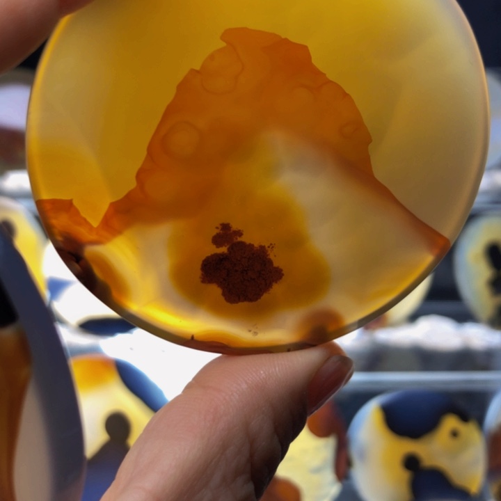 合金玛瑙/玉髓珠宝奇石83