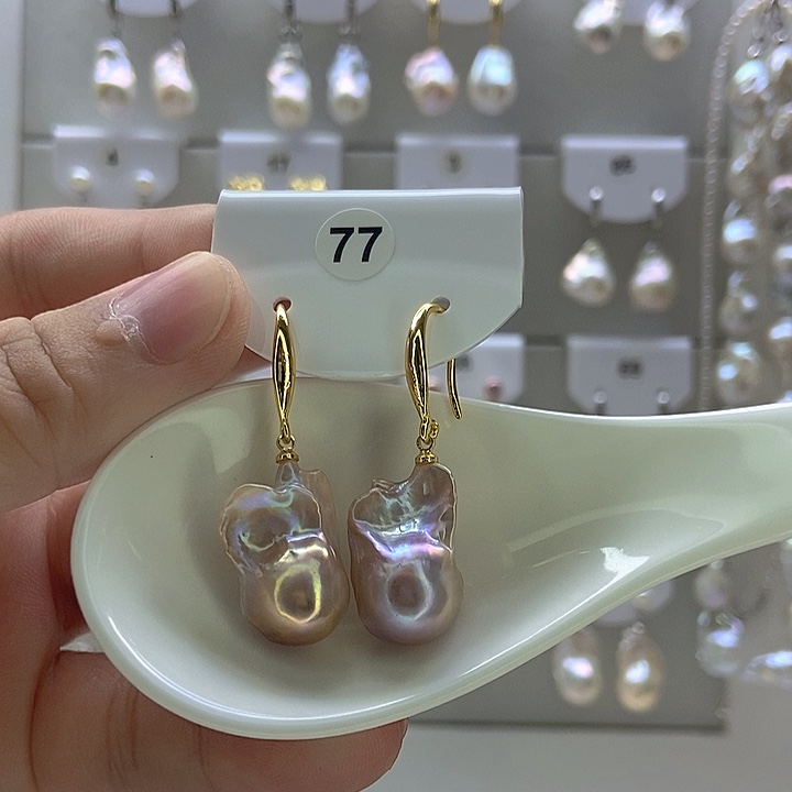 @***怡淡水珍珠颈饰银S925镶嵌77