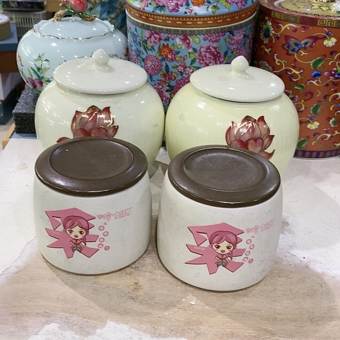 【闪购商品】罐茶叶罐陶瓷茶叶罐